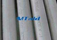 ERW ASTM Standard Stainless Steel Welded Pipe For Fluid / Gas Transportation