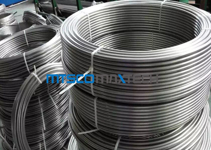Bright Annealed Stainless Steel Coiled Tubing S30908 / S31008 8mm Precision