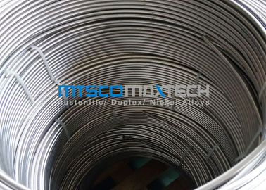 ASTM A213 Seamless Stainless Steel Tubing Size 9.53mm x 22 SWG 1.4404 / 1.4401 / 1.4407