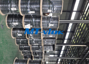 Welded Super Long Multi core Stainless Steel Coiled Tubing For Marine